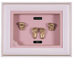 baby hand and feet sculptures